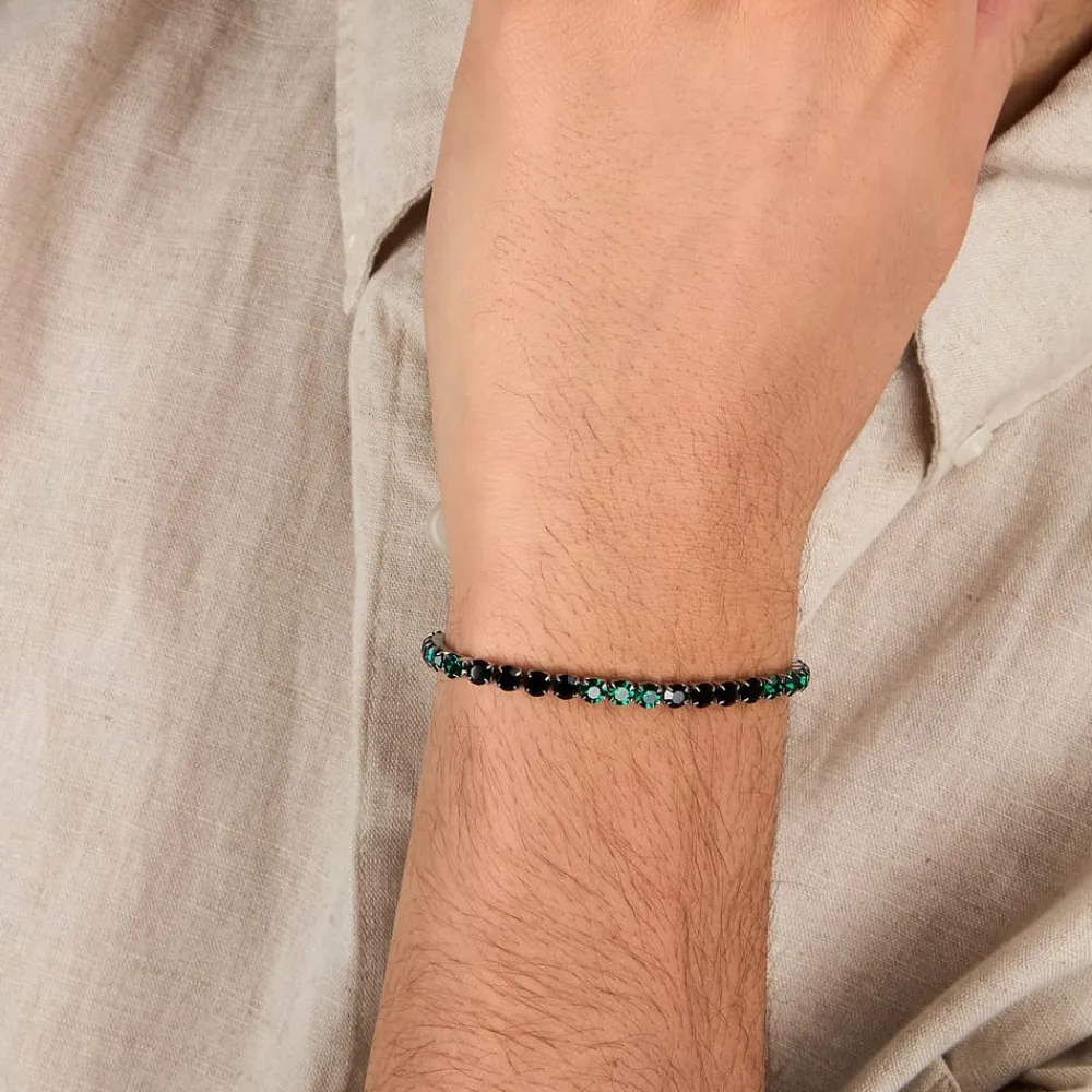 Bracciali|Gioielli Uomo<Sector BRACCIALE TENNIS - SANN57