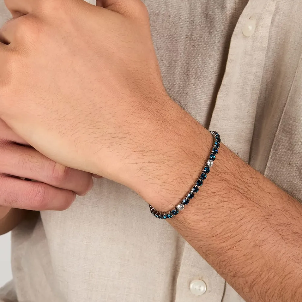 Bracciali|Gioielli Uomo<Sector BRACCIALE TENNIS - SANN53