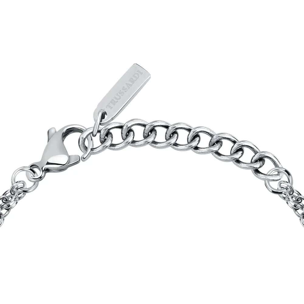 Bracciali|Bracciali In Acciaio<Trussardi BRACCIALE T-DESIGN - TJAXA25