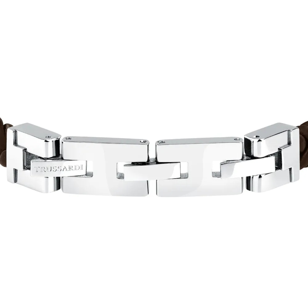 Bracciali|Gioielli Uomo<Trussardi BRACCIALE T-LEATHER - TJAXZ01