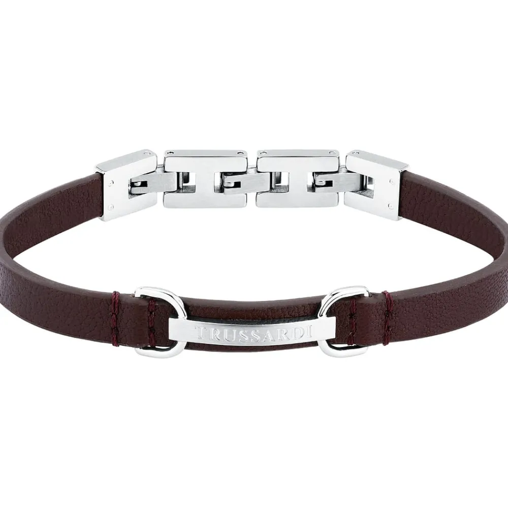 Bracciali|Bracciali In Acciaio<Trussardi BRACCIALE T-LEATHER - TJAXZ07
