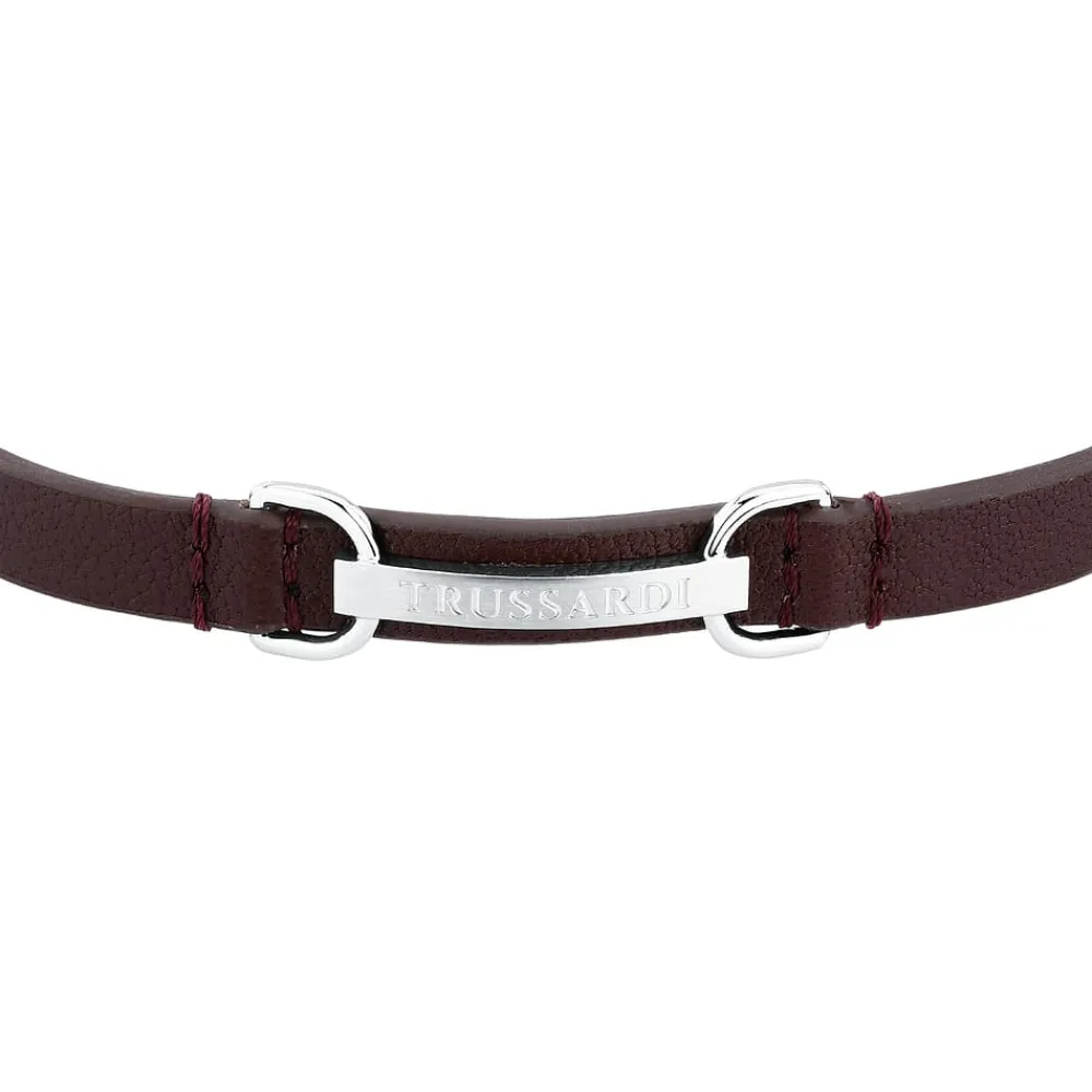 Bracciali|Bracciali In Acciaio<Trussardi BRACCIALE T-LEATHER - TJAXZ07