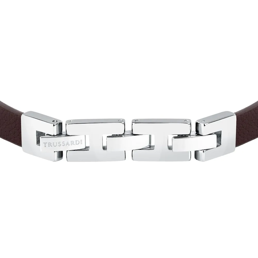 Bracciali|Bracciali In Acciaio<Trussardi BRACCIALE T-LEATHER - TJAXZ07