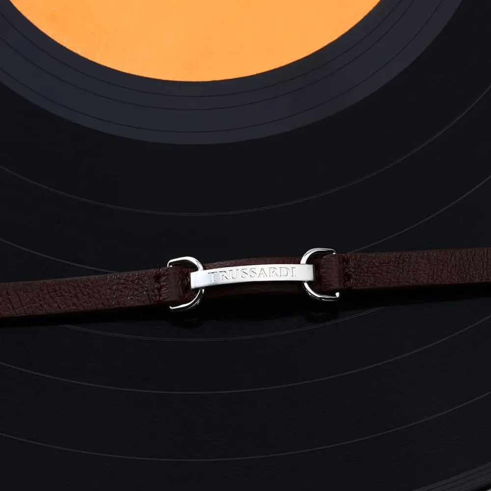 Bracciali|Bracciali In Acciaio<Trussardi BRACCIALE T-LEATHER - TJAXZ07