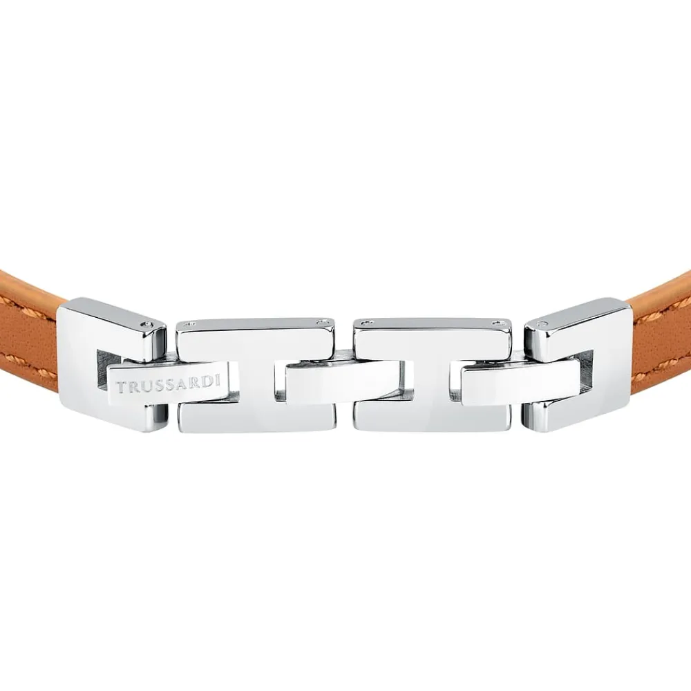 Bracciali|Bracciali In Acciaio<Trussardi BRACCIALE T-LEATHER - TJAXZ04