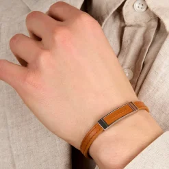 Bracciali|Bracciali In Acciaio<Trussardi BRACCIALE T-LEATHER - TJAXZ04