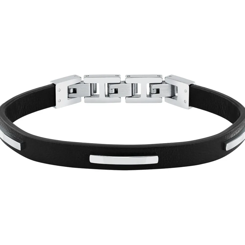 Bracciali Uomo|Bracciali<Trussardi BRACCIALE T-LEATHER - TJAXZ10