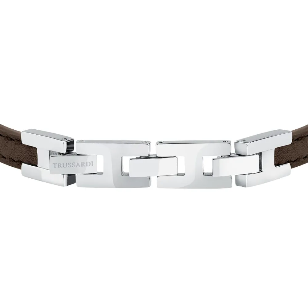 Bracciali|Gioielli Uomo<Trussardi BRACCIALE T-LEATHER - TJAXZ02