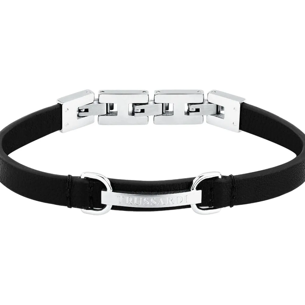 Bracciali|Bracciali In Acciaio<Trussardi BRACCIALE T-LEATHER - TJAXZ08