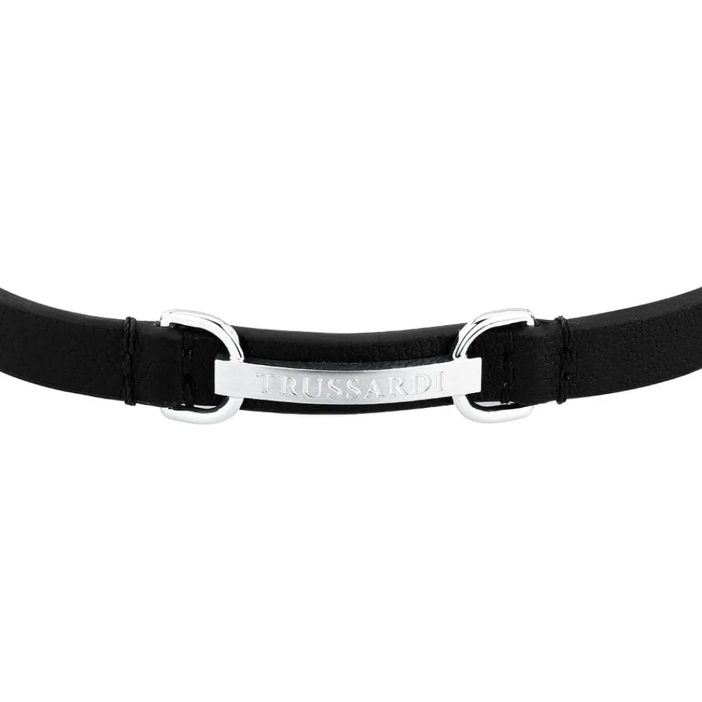 Bracciali|Bracciali In Acciaio<Trussardi BRACCIALE T-LEATHER - TJAXZ08