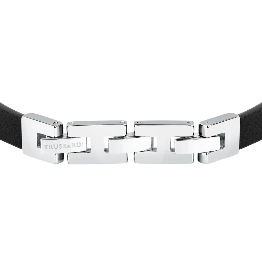 Bracciali|Bracciali In Acciaio<Trussardi BRACCIALE T-LEATHER - TJAXZ08