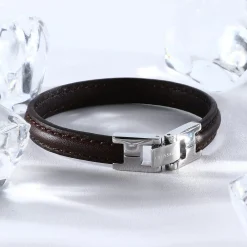 Bracciali|Gioielli Uomo<Trussardi BRACCIALE T-LEATHER - TJAXV21