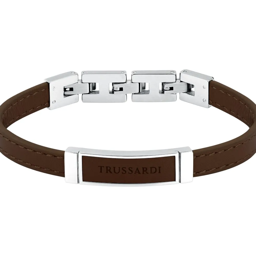 Bracciali|Bracciali In Acciaio<Trussardi BRACCIALE T-LEATHER - TJAXZ06