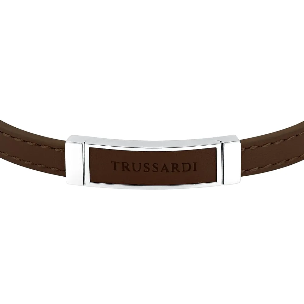 Bracciali|Bracciali In Acciaio<Trussardi BRACCIALE T-LEATHER - TJAXZ06