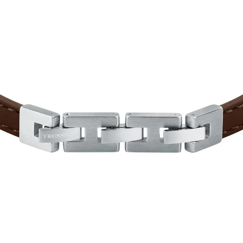 Bracciali|Bracciali In Acciaio<Trussardi BRACCIALE T-LEATHER - TJAXZ06
