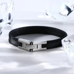 Bracciali|Gioielli Uomo<Trussardi BRACCIALE T-LEATHER - TJAXV20