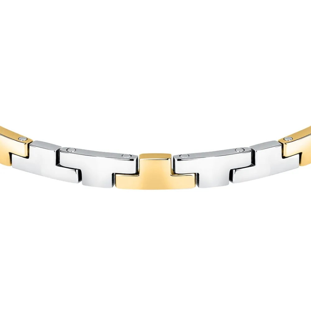 Bracciali|Gioielli In Acciaio<Trussardi BRACCIALE T-LOGO - TJAXC16