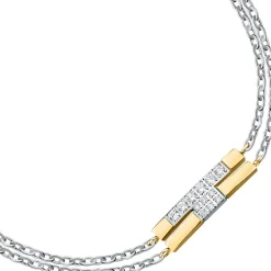 Gioielli Donna<Trussardi BRACCIALE T-LOGO - TJAXC27