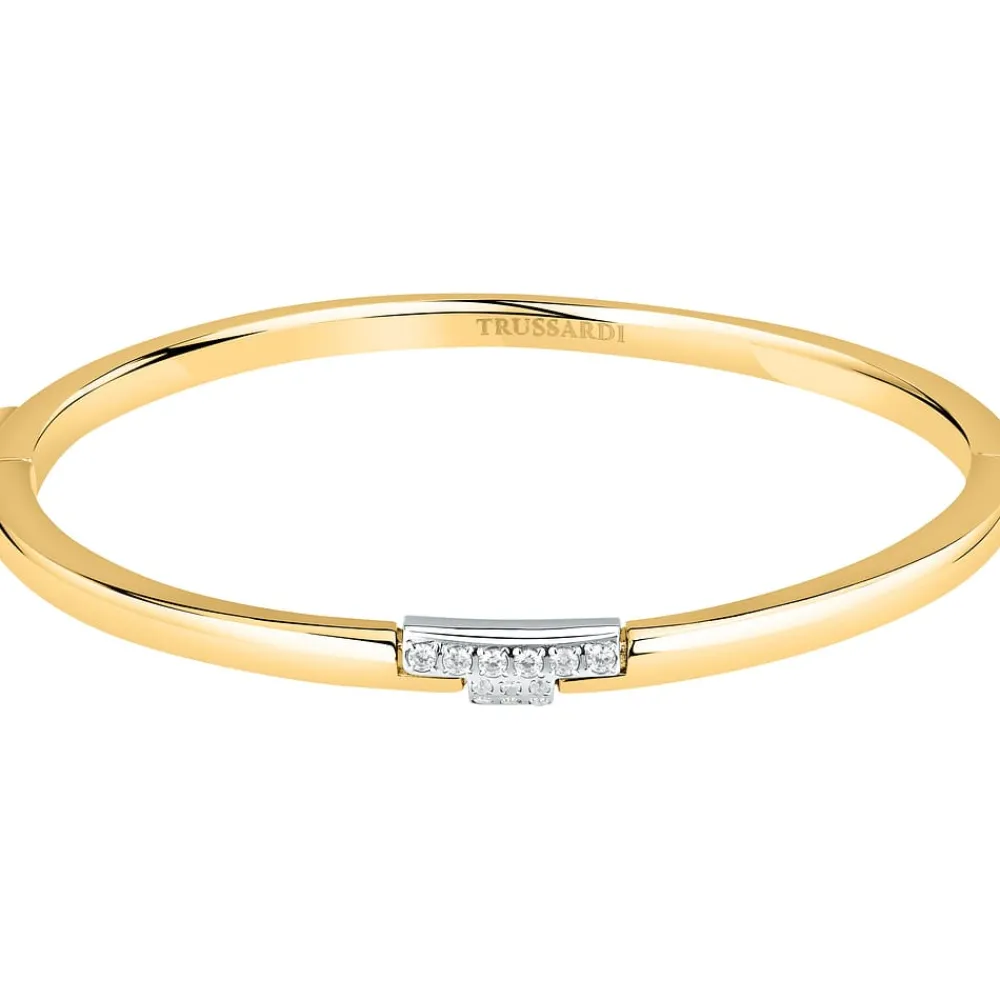 Bracciali|Gioielli In Acciaio<Trussardi BRACCIALE T-LOGO - TJAXC18