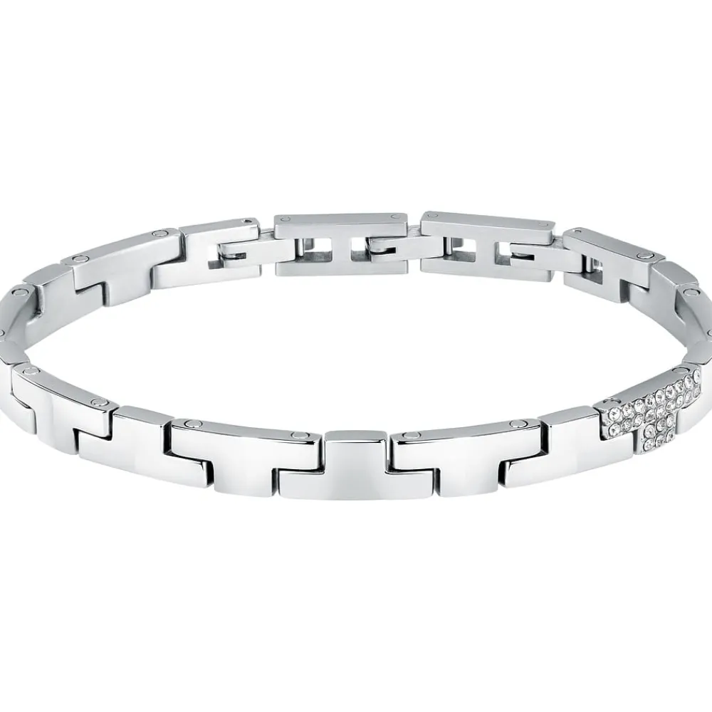 Bracciali|Gioielli In Acciaio<Trussardi BRACCIALE T-LOGO - TJAXC17