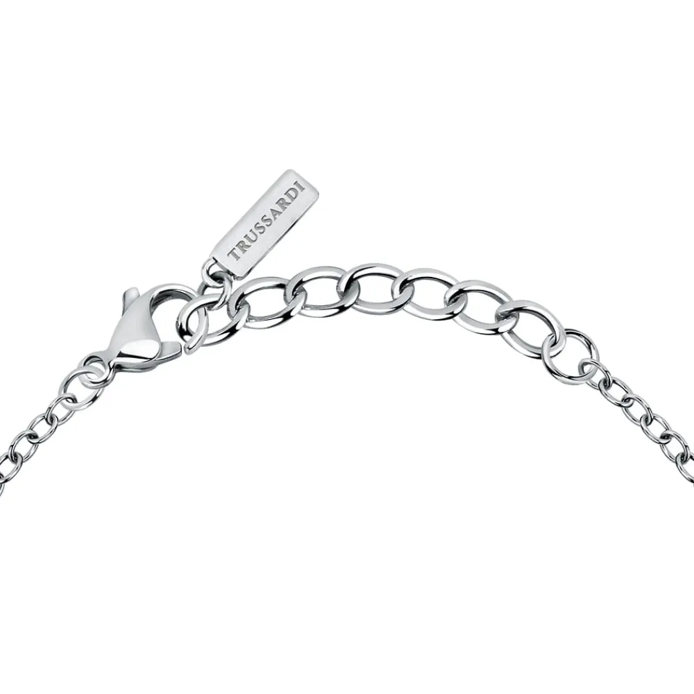 Gioielli In Acciaio|Gioielli Donna<Trussardi BRACCIALE T-LOGO - TJAXC56