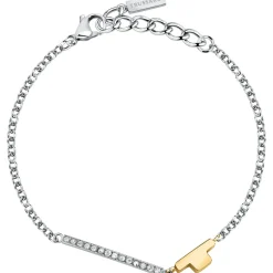 Gioielli Donna<Trussardi BRACCIALE T-LOGO - TJAXC23