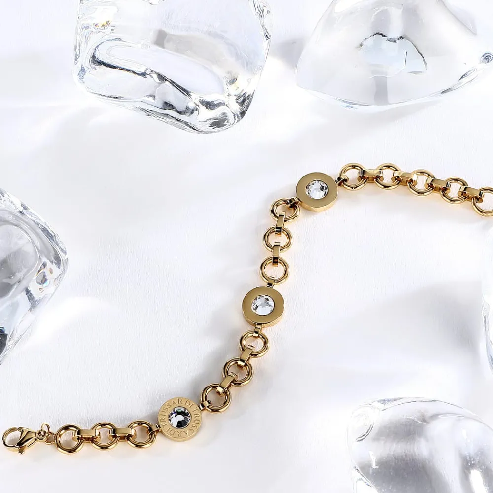 Bracciali|Bracciali In Acciaio<Trussardi BRACCIALE T-LOGO - TJAXC111