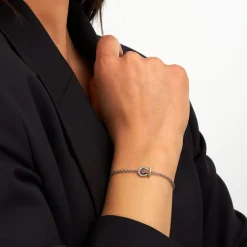 Gioielli In Acciaio|Gioielli Donna<Trussardi BRACCIALE T-LOGO - TJAXC57