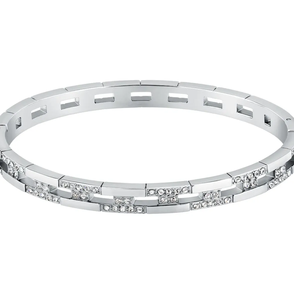 Bracciali|Gioielli In Acciaio<Trussardi BRACCIALE T-LOGO - TJAXC68