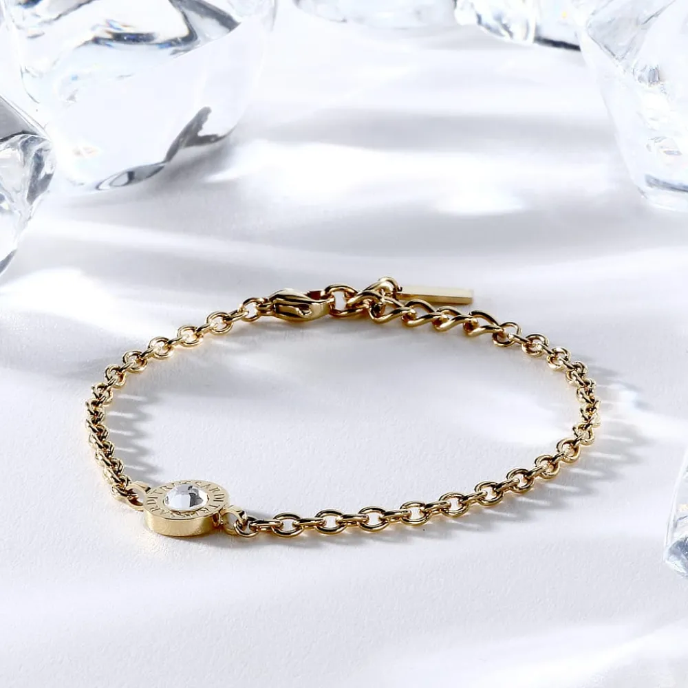 Bracciali|Bracciali In Acciaio<Trussardi BRACCIALE T-LOGO - TJAXC113