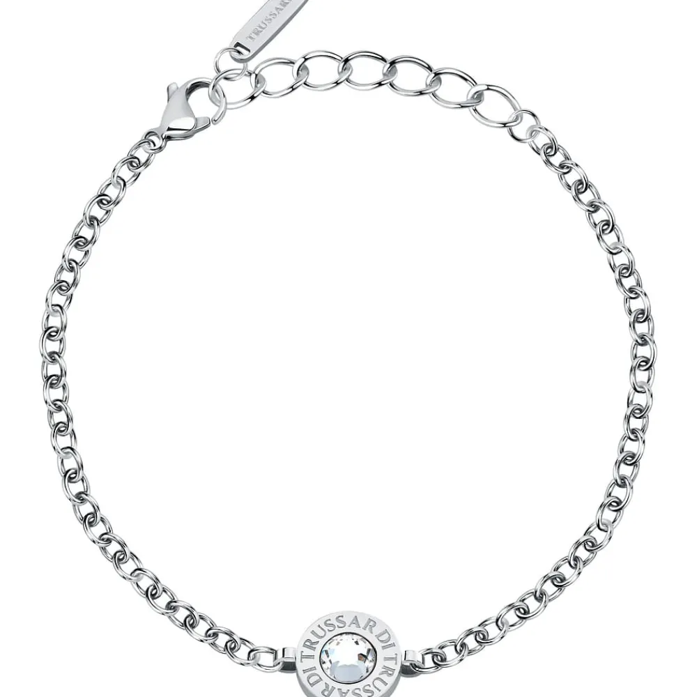 Bracciali|Bracciali In Acciaio<Trussardi BRACCIALE T-LOGO - TJAXC116
