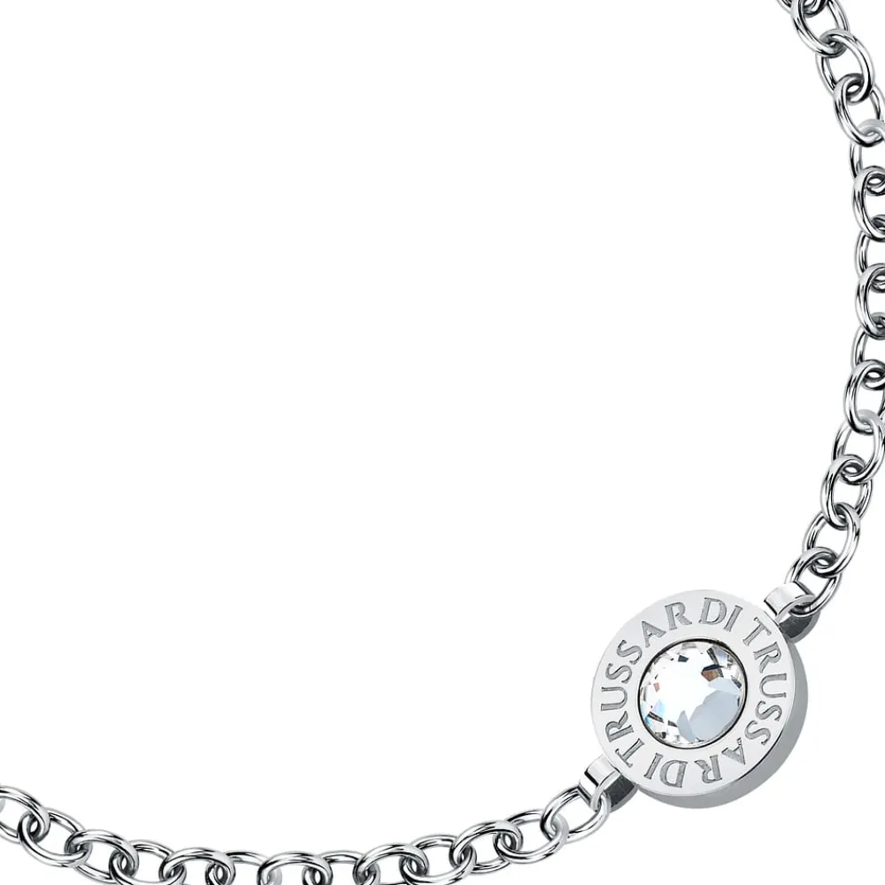 Bracciali|Bracciali In Acciaio<Trussardi BRACCIALE T-LOGO - TJAXC116