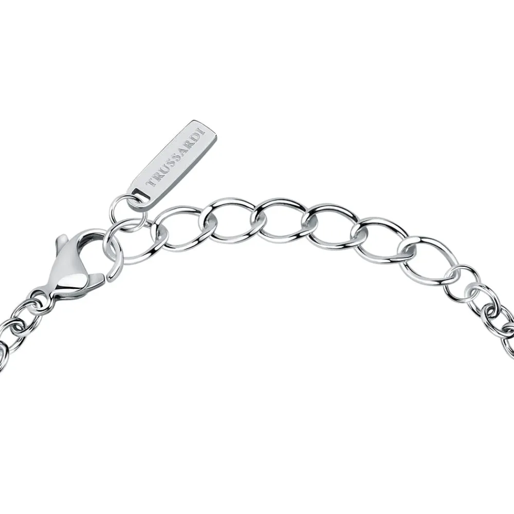 Bracciali|Bracciali In Acciaio<Trussardi BRACCIALE T-LOGO - TJAXC116