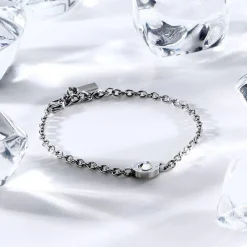 Bracciali|Bracciali In Acciaio<Trussardi BRACCIALE T-LOGO - TJAXC116