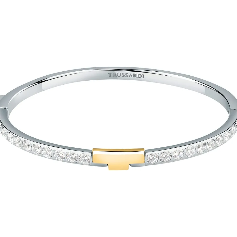 Bracciali|Gioielli In Acciaio<Trussardi BRACCIALE T-LOGO - TJAXC19