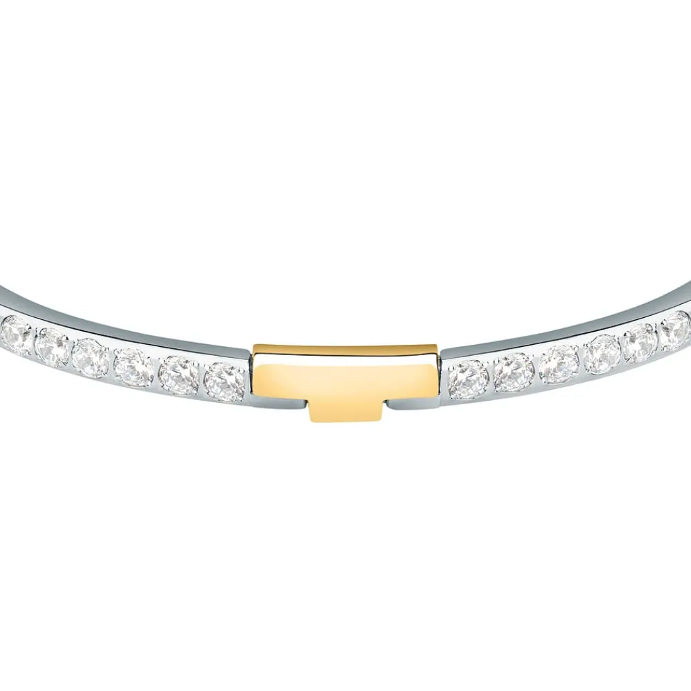 Bracciali|Gioielli In Acciaio<Trussardi BRACCIALE T-LOGO - TJAXC19