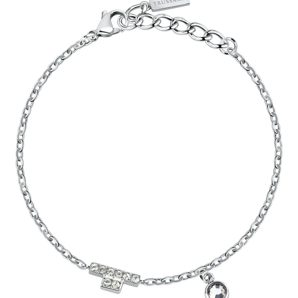 Gioielli Donna<Trussardi BRACCIALE T-LOGO - TJAXC22