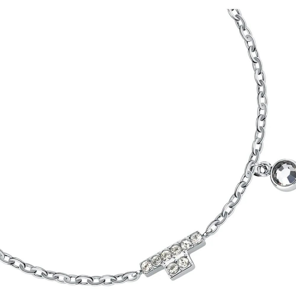 Gioielli Donna<Trussardi BRACCIALE T-LOGO - TJAXC22