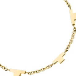 Gioielli In Acciaio<Trussardi BRACCIALE T-LOGO - TJAXC65