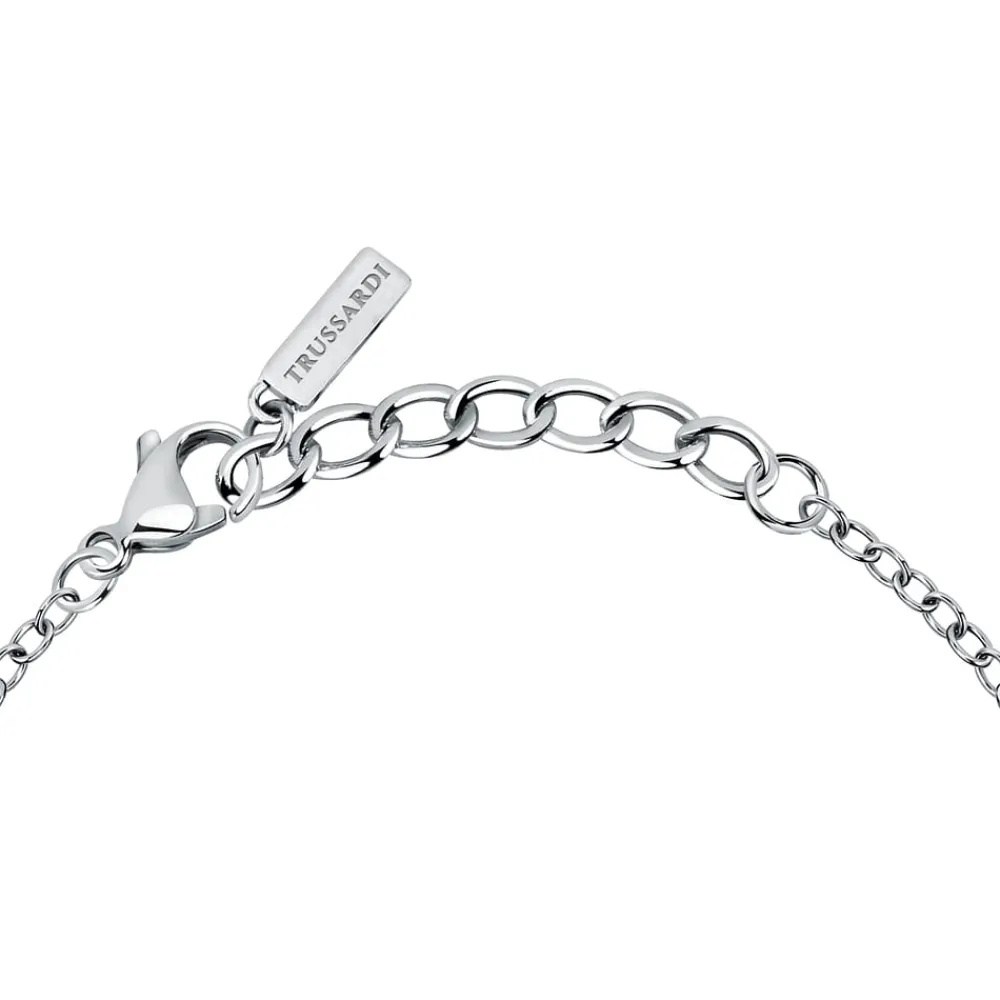 Gioielli In Acciaio|Gioielli Donna<Trussardi BRACCIALE T-LOGO - TJAXC46