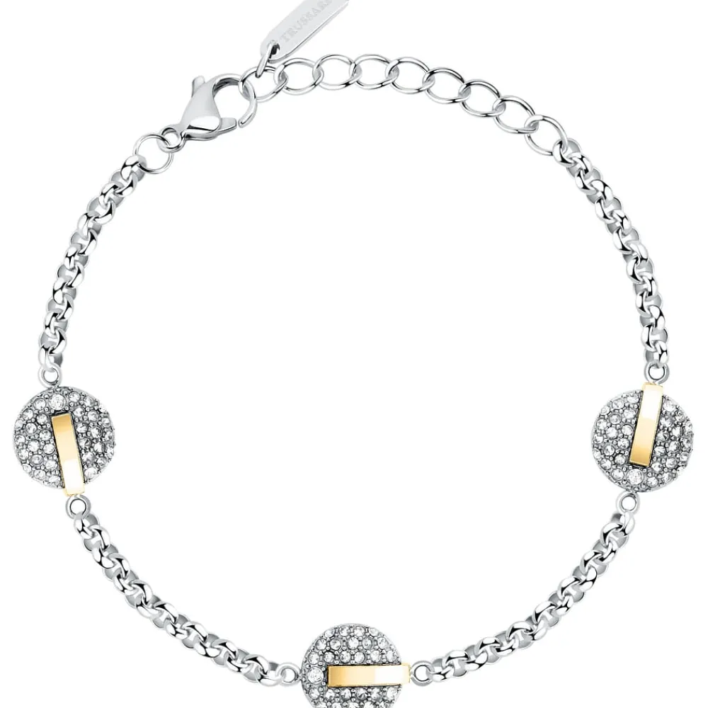 Bracciali|Gioielli In Acciaio<Trussardi BRACCIALE T-ROUND - TJAYF10