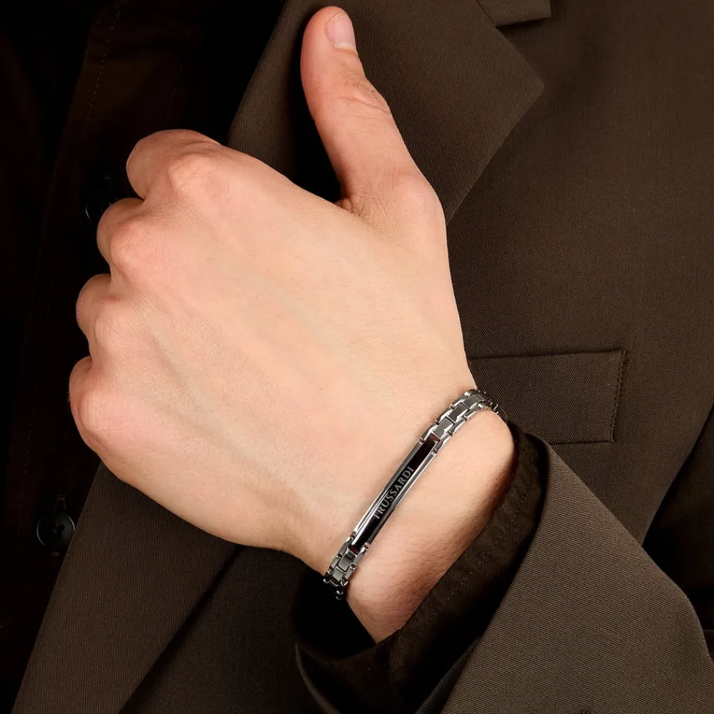Bracciali|Bracciali In Acciaio<Trussardi BRACCIALE T-STEEL - TJAXV22