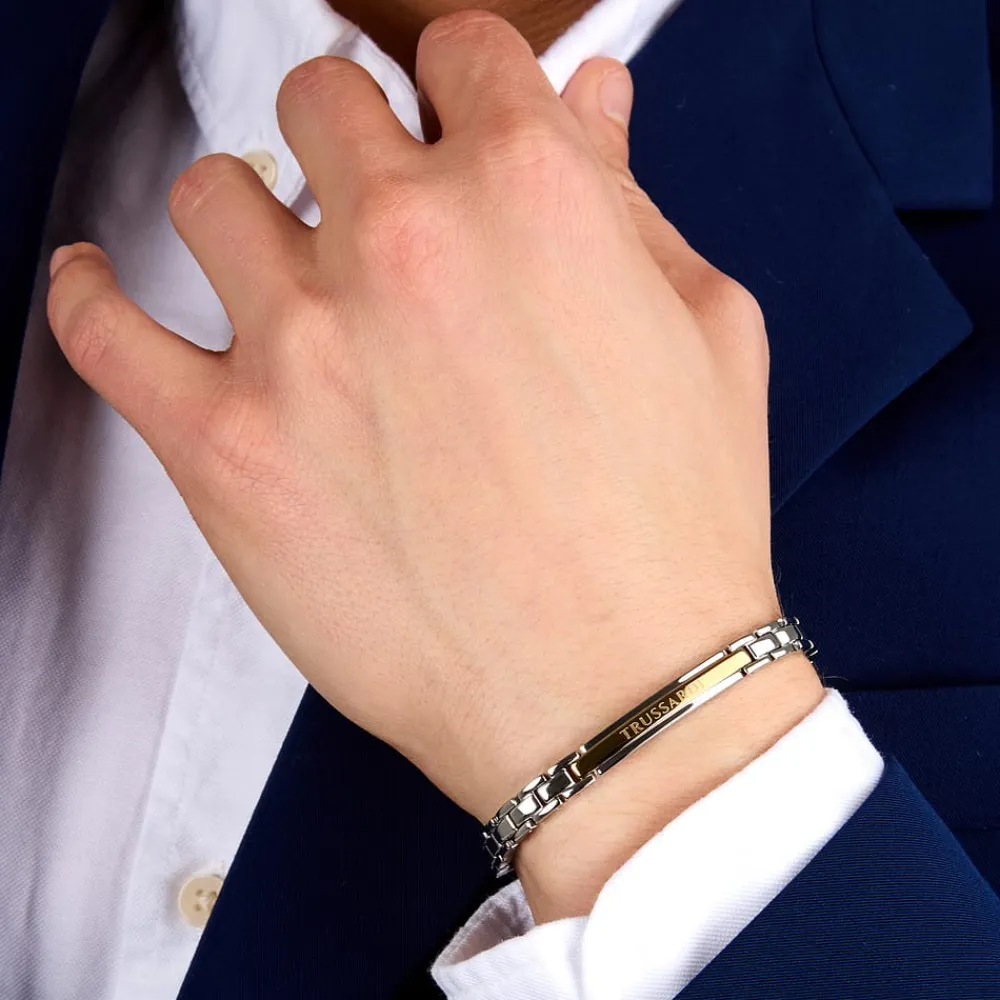 Bracciali|Bracciali In Acciaio<Trussardi BRACCIALE T-STEEL - TJAXV23