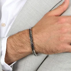 Bracciali|Gioielli Uomo<Trussardi BRACCIALE T-STEEL - TJAXV03