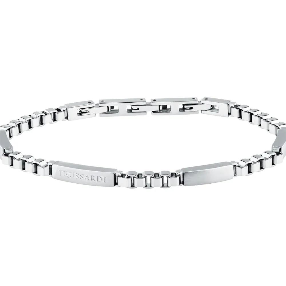 Bracciali Uomo|Bracciali<Trussardi BRACCIALE T-STEEL - TJAXV37