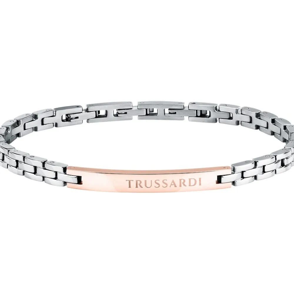 Bracciali|Gioielli Uomo<Trussardi BRACCIALE T-STEEL - TJAXV14
