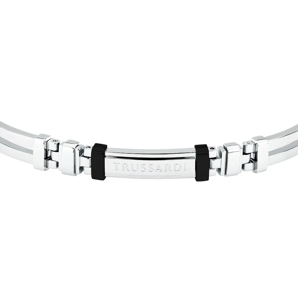Bracciali|Bracciali In Acciaio<Trussardi BRACCIALE T-STEEL - TJAXV25