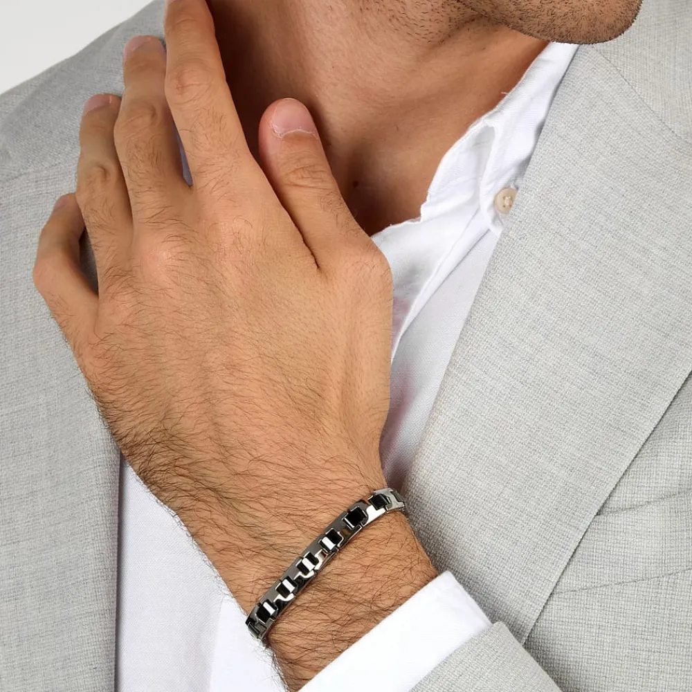 Bracciali|Gioielli Uomo<Trussardi BRACCIALE T-STEEL - TJAXV01