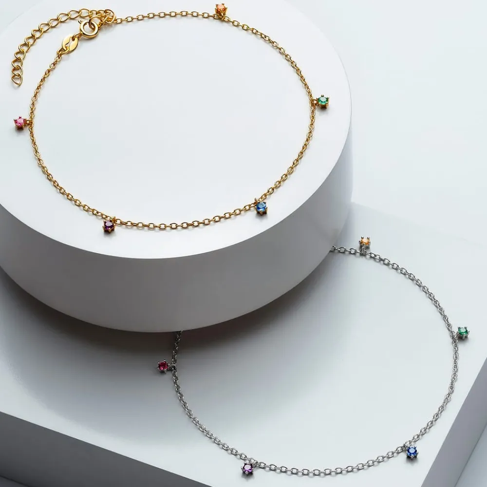 Gioielli In Argento|Gioielli Donna<Bluespirit CAVIGLIERA COLORFUL - P.57U208000100