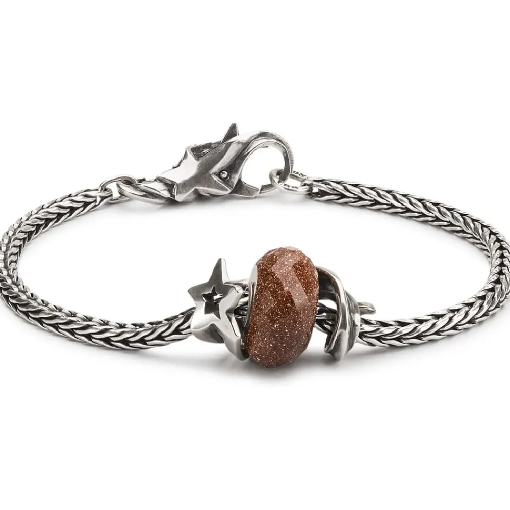 Gioielli In Acciaio|Gioielli Uomo<Trollbeads CHARM MAGIA DELLE STELLE - TGLBE-30053